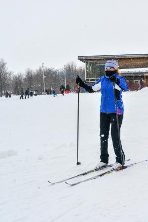 Pratique du ski de fond