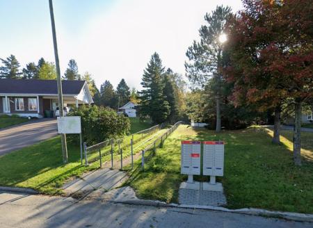 Entrée du sentier Victor-Guimond